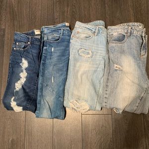 🍃Closet Clearout Today! Four Pairs of Jeans! 🌻🍃